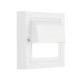 LED СТЕННО ТЯЛО 6W 3CCT IP65 БЯЛО