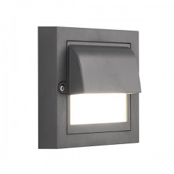LED СТЕННА ЛАМПА 6W 3CCT IP65 ТЪМНО СИВА LED СТЕННА ЛАМПА 6W 3CCT IP65 ТЪМНО СИВА