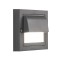 LED СТЕННА ЛАМПА 6W 3CCT IP65 ТЪМНО СИВА