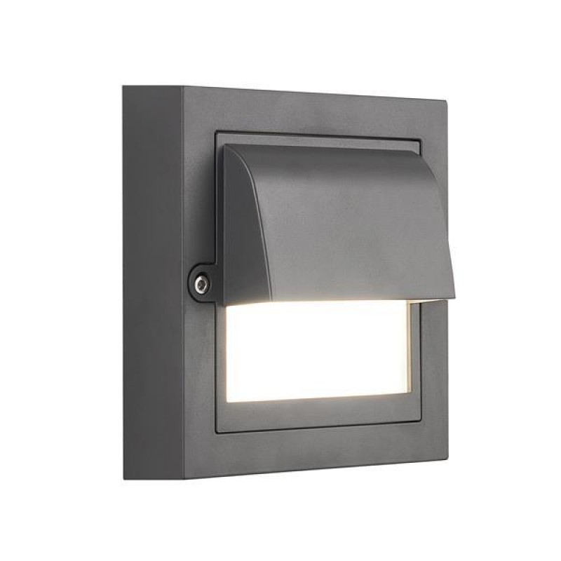 LED СТЕННА ЛАМПА 6W 3CCT IP65 ТЪМНО СИВА LED СТЕННА ЛАМПА 6W 3CCT IP65 ТЪМНО СИВА