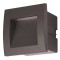 ВГРАДЕН LED ПРОЖЕКТОР 3W IP54 220-240V 90X90X70MM ГРАФИТ