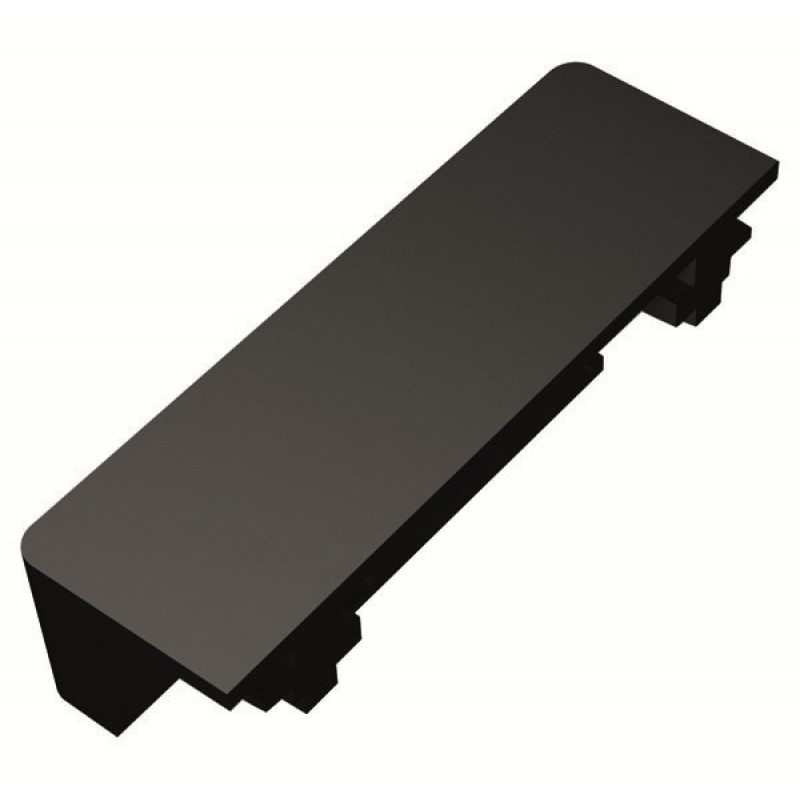 КРАЕН КАПАЧКА ЗА МАГНИТНА РЕЛСА ULTRA SLIM ЧЕРЕН