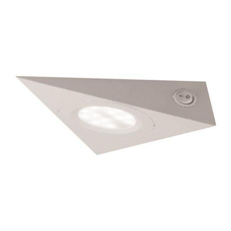 ПОВЪРХНОСТНО LED СВЕТИЛО SLIM 124X40 2W 3000K БЯЛО