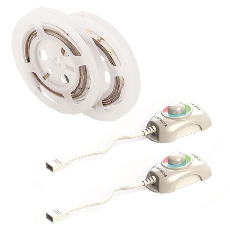 LED ЛЕНТА С ДИМИРАНЕ И PIR СЕНЗОР ЗА ДВИЖЕНИЕ RGB 1,5М 9W 12V IP65 КОМПЛЕКТ 2БР LED ЛЕНТА С ДИМИРАНЕ И PIR СЕНЗОР ЗА ДВИЖЕНИЕ RGB 1,5М 9W 12V IP65 КОМПЛЕКТ 2БР