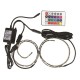 LED ЛЕНТА RGB 0,50М 7,2W 5V IP65 С USB ЗАХРАНВАНЕ - КОМПЛЕКТ 2 БР.