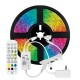 LED ЛЕНТА КОМПЛЕКТ 5 МЕТРА RGB 12V + ЗАХРАНВАНЕ + WIFI КОНТРОЛЕР С МУЗИКА IP20 LED ЛЕНТА КОМПЛЕКТ 5 МЕТРА RGB 12V + ЗАХРАНВАНЕ + WIFI КОНТРОЛЕР С МУЗИКА IP20