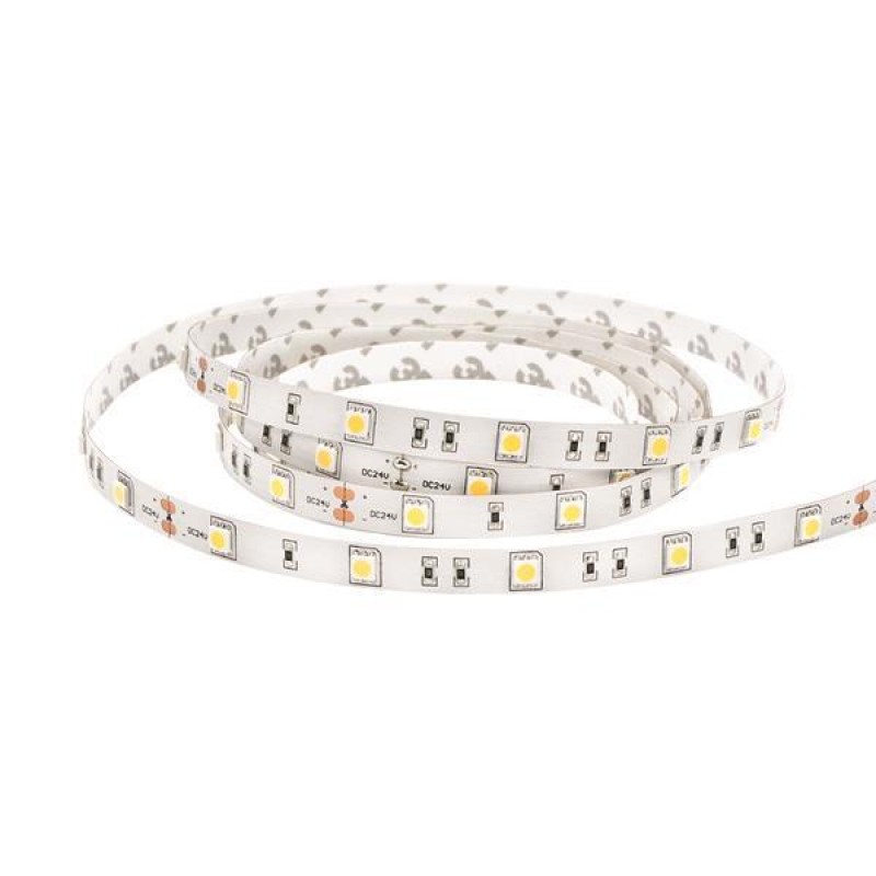 LED ЛЕНТА 5M 14,4W 12V RGB IP20 PLUS