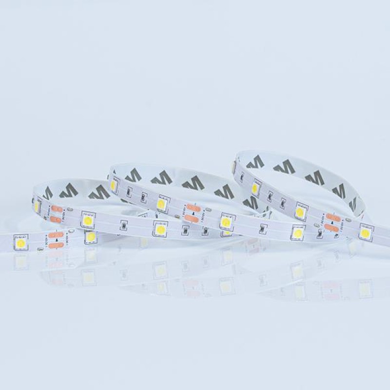 LED ЛЕНТА 5М 14,4W 12V RGB 60LED/M IP20 PRO