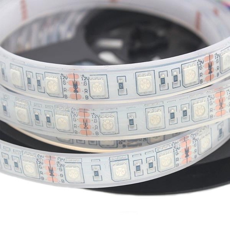LED ЛЕНТА 5М 10W 24V RGB IP68 PRO