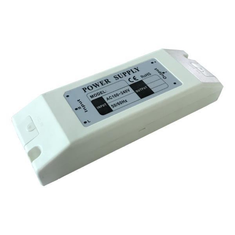 DRIVER PLASTIC FOR LED TAPE 12V DC 100W IP20 145-70804