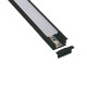 PROFILE RECESSED SINGLE 2000*17*8 90° BLACK 145-70951 PROFILE RECESSED SINGLE 2000*17*8 90° BLACK 145-70951