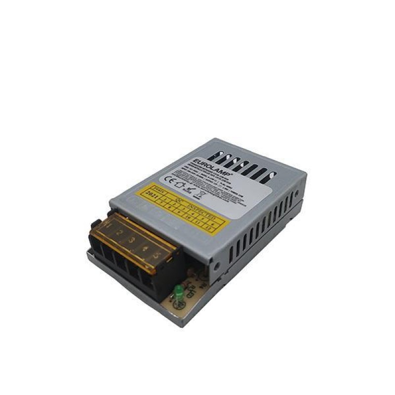 ЗАХРАНВАНЕ МЕТАЛНО ЗА LED ЛЕНТА 12V DC 25W IP20 ЗАХРАНВАНЕ МЕТАЛНО ЗА LED ЛЕНТА 12V DC 25W IP20