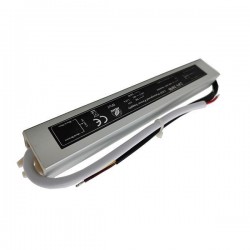 DRIVER METALLIC FOR LED TAPE 24V DC 30W IP67 145-71150