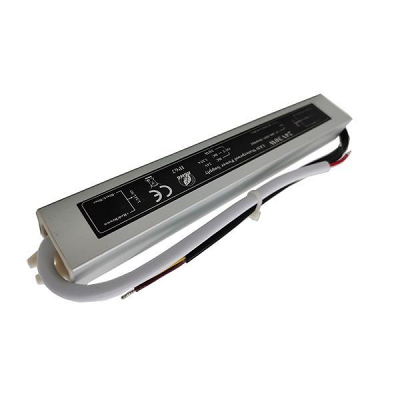 DRIVER METALLIC FOR LED TAPE 24V DC 30W IP67 145-71150