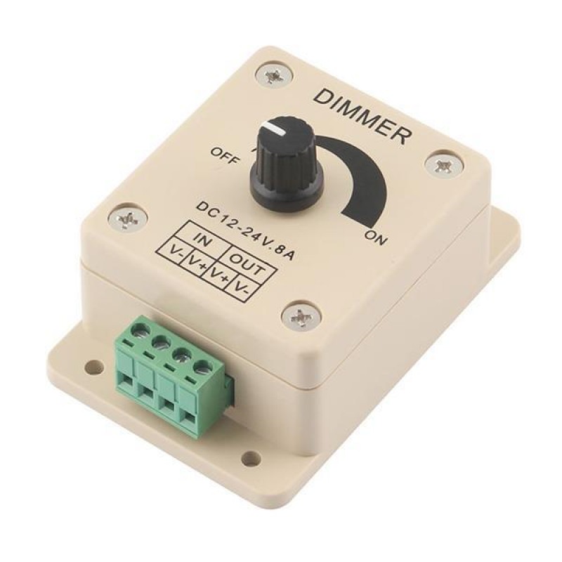 ПОВЪРХНОСТЕН ДИМЕР 12-24V DC 8A