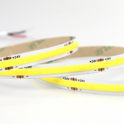 LED ЛЕНТА COB 5M 12W 24V ЖЪЛТА IP44 PRO LED ЛЕНТА COB 5M 12W 24V ЖЪЛТА IP44 PRO