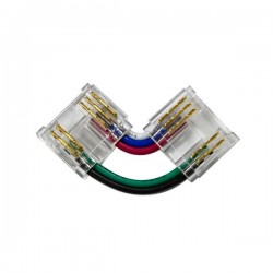 ЪГЛОВ КОНЕКТОР ЗА COB RGBW 12MM