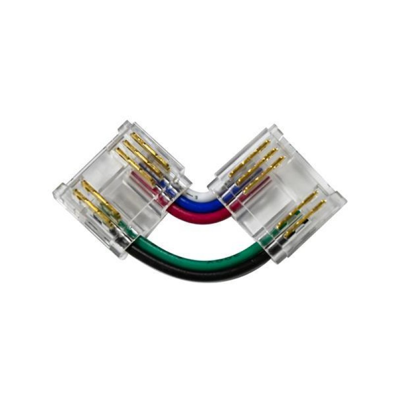 ЪГЛОВ КОНЕКТОР ЗА COB RGBW 12MM