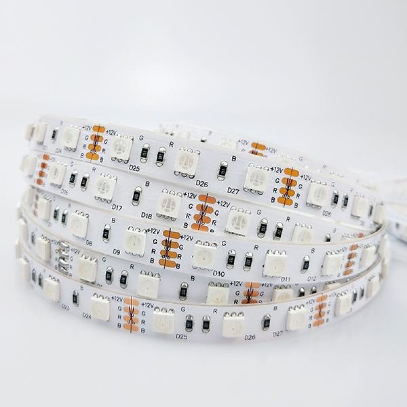 LED ЛЕНТА 5М 8W 24V RGB 60LED/M IP20 PLUS LED ЛЕНТА 5М 8W 24V RGB 60LED/M IP20 PLUS
