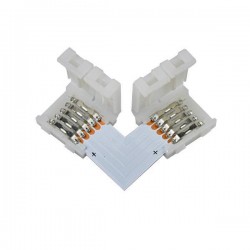 ЪГЛОВ СВЪРЗВАЩ КОНЕКТОР ЗА SMD RGB 10MM