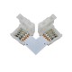 ЪГЛОВ СВЪРЗВАЩ КОНЕКТОР ЗА SMD RGB 10MM ЪГЛОВ СВЪРЗВАЩ КОНЕКТОР ЗА SMD RGB 10MM