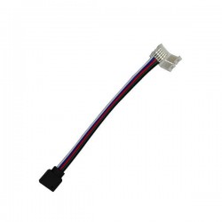 СВЪРЗВАЩ КОНЕКТОР ЗА LED ЛЕНТИ RGBW 10MM СВЪРЗВАЩ КОНЕКТОР ЗА LED ЛЕНТИ RGBW 10MM