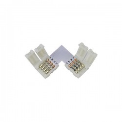 ЪГЛОВ СВЪРЗВАЩ КОНЕКТОР ЗА SMD RGBW 10MM
