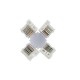 СВЪРЗВАЩ КОНЕКТОР ЗА SMD RGBW 10MM СВЪРЗВАЩ КОНЕКТОР ЗА SMD RGBW 10MM