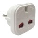 АДАПТЕР SCHUKO КЪМ UK 10A БЯЛ С ДЕТСКА ЗАЩИТА АДАПТЕР SCHUKO КЪМ UK 10A БЯЛ С ДЕТСКА ЗАЩИТА
