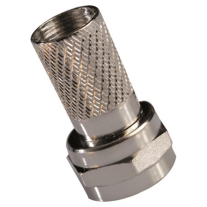 PLUG METALLIC F TYPE MALE 147-10106