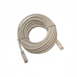 ПАТЧ КОРД UTP CAT.6E 26AWG СИВ 10М