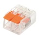 TERMINAL BLOCK PCT-412 2 SEATS WITH A RECEPTACLE 0,20-4mm 32A 400V ORANGE 147-11040 TERMINAL BLOCK PCT-412 2 SEATS WITH A RECEPTACLE 0,20-4mm 32A 400V ORANGE 147-11040