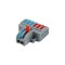 КЛЕМЕН АДАПТОР 2/6 МЕСТА 0,20-2,5MM² 32A 250V