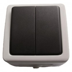 ВЪНШЕН КЛЮЧ/РАЗКЛОНИТЕЛ СИВ IP54
