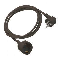EXTENSION CORD GERMAN TYPE 3m 3X1.5mm BLACK 147-13011