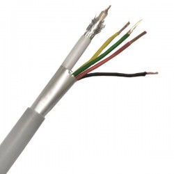 КАБЕЛ ЗА ВИДЕОНАБЛЮДЕНИЕ RG59+2X0,50+2X0,22MM
