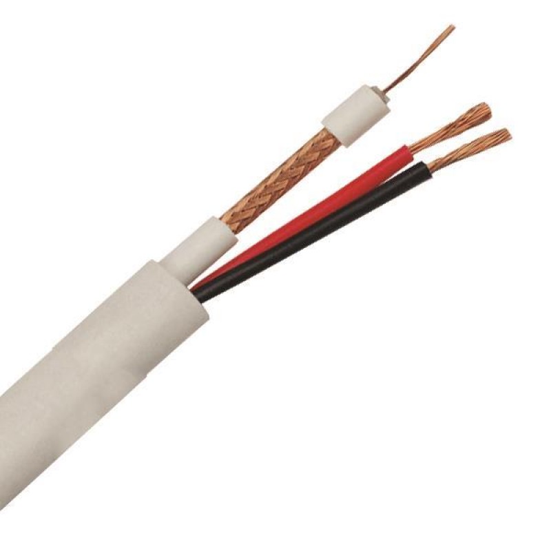 CABLE CCTV RG59+2X0,35mm PRO 147-13142 CABLE CCTV RG59+2X0,35mm PRO 147-13142