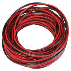 SPEAKER CABLE BLACK-RED 2Χ0.75mm 147-13207 SPEAKER CABLE BLACK-RED 2Χ0.75mm 147-13207