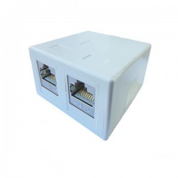 КОМПЛЕКТ КОНТАКТ + RJ45 ЗА ВЪНШЕН МОНТАЖ