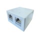 КОМПЛЕКТ КОНТАКТ + RJ45 ЗА ВЪНШЕН МОНТАЖ КОМПЛЕКТ КОНТАКТ + RJ45 ЗА ВЪНШЕН МОНТАЖ