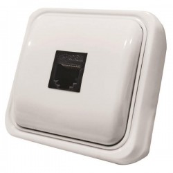 КОНТАКТ RJ45 БЯЛ IP20 КОНТАКТ RJ45 БЯЛ IP20