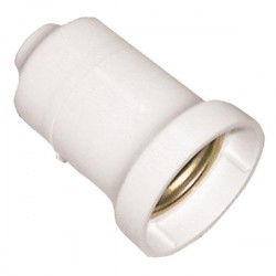 LAMPHOLDER BAKELITE WHITE E27 147-23030 LAMPHOLDER BAKELITE WHITE E27 147-23030