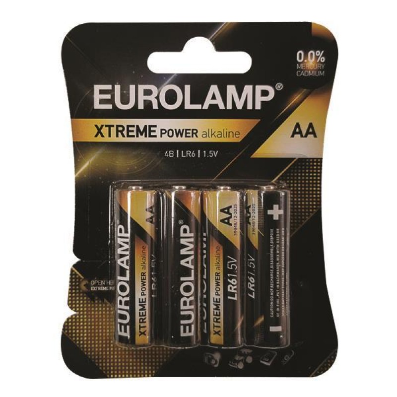 АЛКАЛНИ БАТЕРИИ EXTREME POWER AA 4 БР. АЛКАЛНИ БАТЕРИИ EXTREME POWER AA 4 БР.