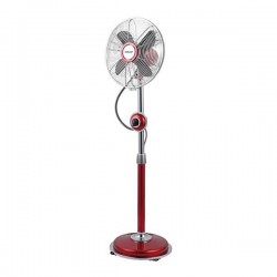 STAND FAN VINTAGE RED 2in1 Φ34 35W 147-28250 STAND FAN VINTAGE RED 2in1 Φ34 35W 147-28250