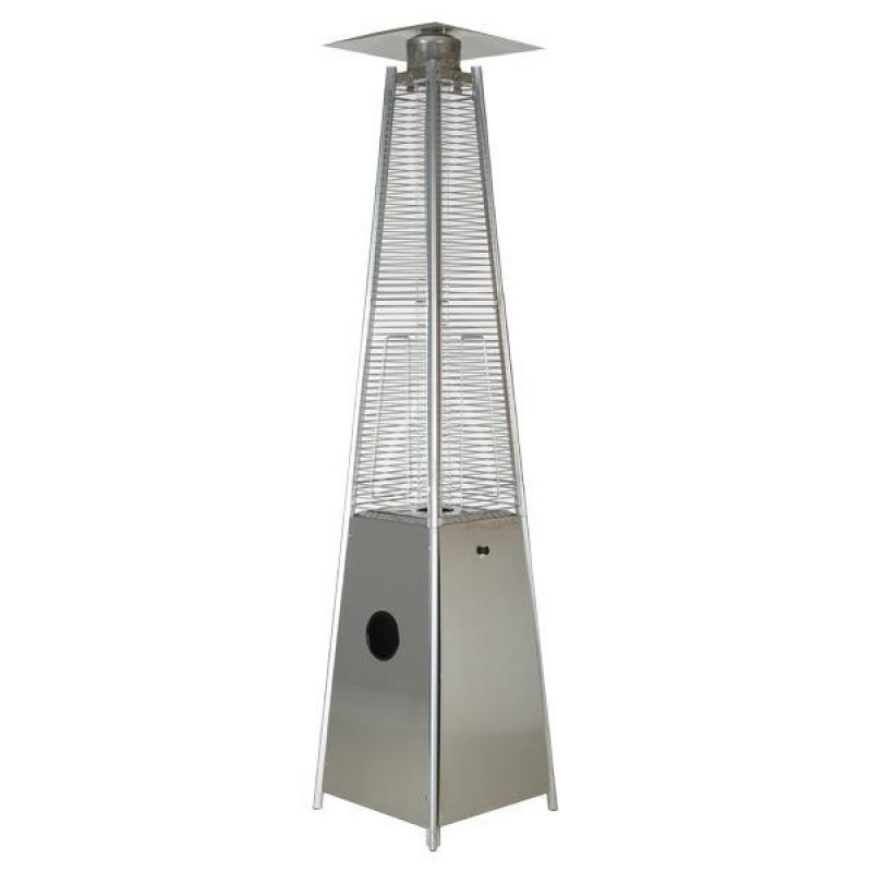 GAS HEATER TOWER 13KW INOX (stainless steel) 147-29605