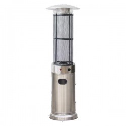 GAS HEATER STAND CIRCLE FLAME 1,80m 11KW INOX (stainless steel) 147-29608 GAS HEATER STAND CIRCLE FLAME 1,80m 11KW INOX (stainless steel) 147-29608