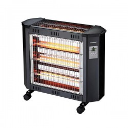 ERP QUARTZ HEATER 2400W BLACK WITH CONTROL 147-29701