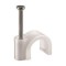 CABLE CLIP 8/35 ΜΜ WHITE 100 PCS 147-48012