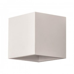 СТЕННА ЛАМПА ПЛАСТЕР КУБ G9 1X6W 150X140X150