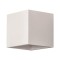 СТЕННА ЛАМПА ПЛАСТЕР КУБ G9 1X6W 150X140X150